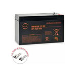 Batterie onduleur (ups) 9-12 ups High Rate 12V 9Ah F4.8 - NX