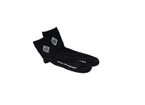 Unbekannt VFL Borussia Mönchengladbach Lot de 2 paires de chaussettes de football pour homme Noir Taille 35-38, S