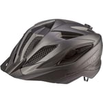 KED Street Jr. Pro Casque de vélo Enfants Jeunes, Noir Mat, S (49-55cm)