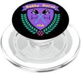 Hobby Horse Club Accessoire avec cheval de bataille et obstacle de saut PopSockets PopGrip pour MagSafe