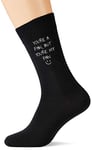60 Second Makeover Limited You're a Pain But You're My Pain Men's Black Calf Socks Valentines Day Dad Husband Boyfriend