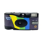 GT Photo - Realishot Flash Disposable Camera, 27 Photos, Ideal for Events, Trips, Souvenirs - Easy-to-use - Grey