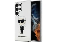 Karl Lagerfeld Veske Karl Lagerfeld Klhcs23lhniktct Samsung Galaxy S23 Ultra Gjennomsiktig Hardcase Ikonik Veske Karl Lagerfeld