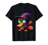 Scary Halloween Platypus Witch Hat Costume Spooky Season T-Shirt