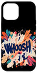 Coque pour iPhone 12 Pro Max Costume humoristique Whoosh