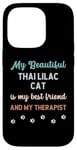 iPhone 14 Pro Thai Lilac Cat Mom Dog Owner Lover Therapist And Friend Case