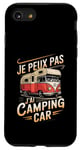 Coque pour iPhone SE (2020) / 7 / 8 Je Peux Pas J’ai Camping Car Homme Humour Retraite Vintage