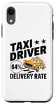 iPhone XR Taxi Driver Delivery Rate Cab Taxis Drivers Case