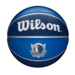 Wilson Ballon de Basket, NBA TEAM TRIBUTE, DALLAS MAVERICKS, Extérieur, caoutchouc, taille : 7