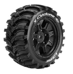 Louise RC X-Cyclone Black Mounted Arrma Kraton 8S Hex 24mm L-T3298BM