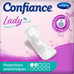 CONFIANCE LADY ABSORPTION 2 G - Protection anatomique hypoallergénique pour incontinence u 14 pc(s)