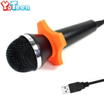 Universal karaoké mic pour ps4 ps3 xbox one 360 wii u PC Jeux USB Microphone Pour Wii Jeux Vidéo USB Microphone De Poche filaire