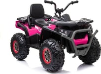 Lean Cars Lean Cars Xmx607 Battery Quad Bike Pink Painted