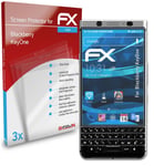 atFoliX 3x Protecteur d'écran pour Blackberry KeyOne clair