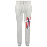 Geographical Norway - Pantalon de Jogging Femme Gris L