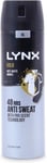 Lynx XL Gold Anti White Marks Anti-Perspirant Deodorant Spray no fuss aerosol f