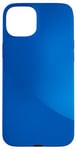 Coque pour iPhone 15 Plus Design bleu élégant