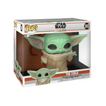 Funko Pop! Star Wars: the Mandalorian - 10" Grogu (the Child, Baby Yoda) - (Grogu (the Child, Baby Yoda), Baby Yoda) - Collectable Vinyl Figure - Gift Idea - Official Merchandise - TV Fans