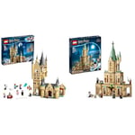 LEGO 75969 Harry Potter Hogwarts Astronomy Tower & 76402 Harry Potter Hogwarts: Dumbledore’s Office Castle Toy, Set with Sorting Hat, Sword of Gryffindor and 6 Minifigures, for Kids Aged 8 Plus