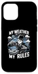 iPhone 12/12 Pro Funny My Weather My Rules Weather Forecast Enthusiast Case