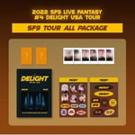 Delight 2022 SF9 Live Fantasy #4 Delight USA Tour  Incl. 88pg Behind Book, Sticker Set, 6pc Polaroi