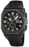 Lotus L18976/4 Carbon Fiber Square Chrono (45.4mm) Black Watch