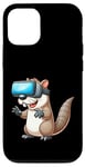 Coque pour iPhone 15 Cute Otter VR Beaver Réalité virtuelle