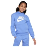 Nike FD2988-450 K NSW Club FLC HDY HBR Sweatshirt Unisex Polar/White Taille XS