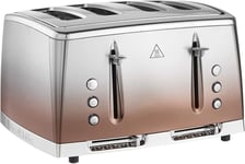 Russell Hobbs - Eclipse 4 Slice Toaster, Browning Control/Defrost, Copper Sunset