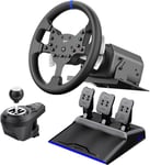 V99 Pc Racing Wheel Avec Pédales Et Shifter, Volant 3nm Force Feedback Pour Xbox One, Xbox Series X/S,Pc, Ps4