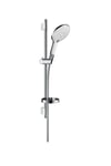 Barre de douche complète Raindance SELECT 150/UNICA'S PURO 0,65 m Blanc/Chromé réf. 27802400