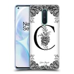 OFFICIAL NATURE MAGICK B & W FLORAL MONOGRAM 1 GEL CASE FOR GOOGLE ONEPLUS PHONE