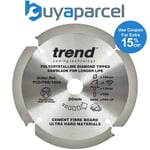 Trend PCD/FSB/1604 PCD Laminate Saw Blade 160mm 20mm Festool Saw HKC55 HK55 TS55