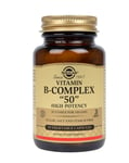 Solgar Vitamin B-Complex 50  High Potency 50 Vegan Capsules Long Expiry