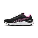 Puma Women Electrify Nitro 3 Wns Road Running Shoes, Puma Black-Poison Pink, 4 UK