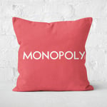 Monopoly Go Square Cushion - 60x60cm - Eco Friendly