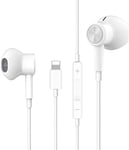 Magnetic Headphones for iPhone 12 14, HiFi Stereo Wired Earphones for iPhone In-Ear Headphones with Mic Compatible with iPhone 14 iPhone 13 iPhone 12,11 Pro, iPhone X, XS Max, XR, Phone 8, 8 Plus, 7