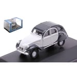 CITROEN 2 CV CHARLESTON LIGHT GREY/GREY 1:76 Oxford Auto Stradali Die Cast