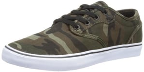 Globe Homme Motley Baskets Basses, Vert Camouflage Vert 19161, 42 EU