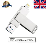 64/128/256/512gb Usb Flash Drive Pen Memory Stick For Iphone 6/7/8/xs/xr/xs Max