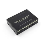 NÖRDIC HDMI Audio Extractor 1XHDMI inngang til 1xHDMI Full HD, 1XTOSLINK og 2XRCA-utgang