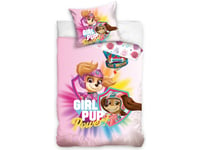 Paw Patrol The Movie ''Girl Pup Power'' Sängkläder 140X200cm