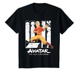 Youth Avatar The Last Airbender Aang Character Montage Kids T-Shirt