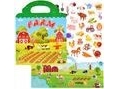 Jokomisiada Farm Sticker Album Djur Grönsaker Klistermärken Za4764