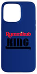 Coque pour iPhone 15 Pro Max Logo Rummikub King avec encre noire Royal Crown