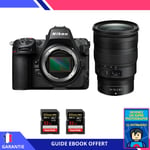 Nikon Z8 + Z 24-70mm f/2.8 S + 2 SanDisk 32GB Extreme PRO UHS-II SDXC 300 MB/s + Ebook 'Devenez Un Super Photographe' - Hybride Nikon