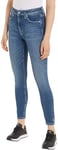 Calvin Klein Jeans Women's HIGH Rise Super Skinny Ankle J20J222144 Pants, Denim Medium, 31W