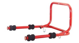 Support de velo mottez 2 velos rouge