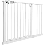 Froadp - Barrière de Sécurité Extensible, Barrière de Pression Sans Perçage, Grilles de Porte Barrières pour Bébé et Chiens, Porte de Protection