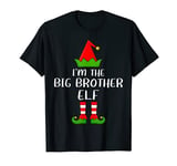 Funny Matching Family I'm The Big-Brother Elf Christmas T-Shirt